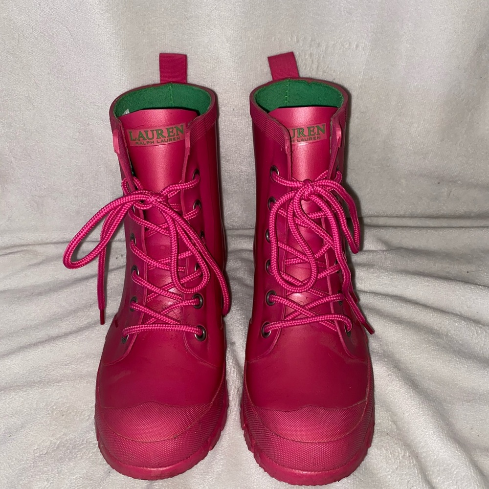 Ralph Lauren short rain boots